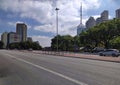 Bernardino de Campos avenue in Sao Paulo, Brazil.
