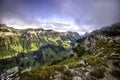 Bernese Alps from the top of Niederhorn in summer, Canton of Bern, Switzerland, wallpaper