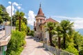 Bernese Castle in Orselina, Locarno, Switzerland Royalty Free Stock Photo