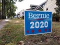 Sanders 2020, Bernie Sanders Campaign Lawn Sign, Rutherford, NJ, USA