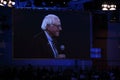 Bernie Sanders speaks at Iowa Democratic fundraiser