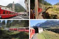 Bernina collage Royalty Free Stock Photo