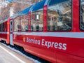 Bernina Express swiss panoramic train