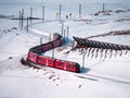 Bernina Express swiss panoramic train