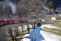 Bernina Express through the Swiss Alps