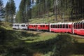 Bernina mountain train