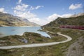 Bernina Railway Royalty Free Stock Photo