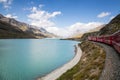 Bernina Railway Royalty Free Stock Photo