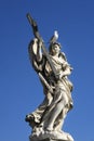 Bernini Angel Cross Seagull Castel Ponte Sant Angelo Rome Italy