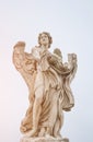 Bernini statue of angel in Rome Royalty Free Stock Photo