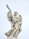 Bernini statue of angel in Rome Royalty Free Stock Photo