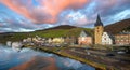 Bernkastel Kues Old town on Mosel river, Germany Royalty Free Stock Photo