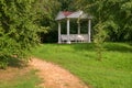 BERNOVO, a white arbor in the estate of the landowners Wulf