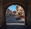 Berntor, City gate of Murten, Switzerland