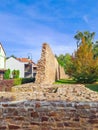 Beroun town in central Bohemia - city old walls - Czech republic