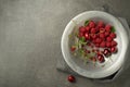 Freshly picked mixed berries