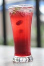 Berry Agua Fresca, Summer drink Royalty Free Stock Photo