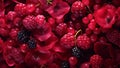 Berry Burst Gradient Blurs Rich Plum to Vibrant Raspberry