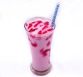 Berry drink with ice crem Royalty Free Stock Photo