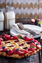 Berry lattice pie