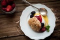 Berry and Lemon Curd Shortcake