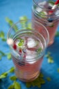 Berry lemonade Royalty Free Stock Photo