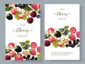 Berry mix banners