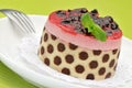 Berry mousse cake