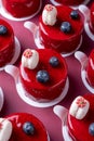 Berry Mousse Cakes, Tasty French Style Desserts