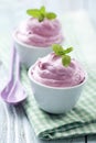 Berry mousse Royalty Free Stock Photo