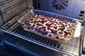 Berry pie. Delicious freshly baked berry pie