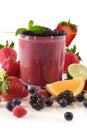 Berry smoothie Royalty Free Stock Photo