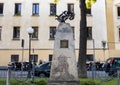 Bersagliere war monument, Piazza della Vittoria, Sorrento Royalty Free Stock Photo
