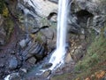 Berschnerfall waterfall in the Seeztal valley and at the stream Berschnerbach