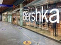 Bershka Retail Store in Moscow, Russia.