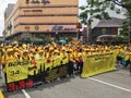 Bersih supporters demonstrate in Malaysia