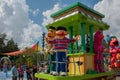 Bert, Ernie and Telly monster in Sesame Street Party Parade at Seaworld 5