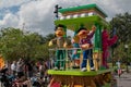 Bert, Ernie and Telly monster in Sesame Street Party Parade at Seaworld 1