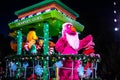 Bert and Telly Monster at Sesame Street Christmas Parade at Seaworld 6 Royalty Free Stock Photo
