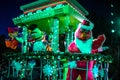 Bert and Telly Monster at Sesame Street Christmas Parade at Seaworld 8