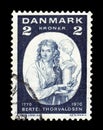 Bertel Thorvaldsen, danish sculptor Royalty Free Stock Photo