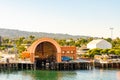 Berth 177 at The Port of Los Angeles in California Royalty Free Stock Photo