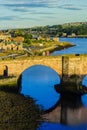 Berwick Bridge, also known as the Old Bridge, Berwick-upon-Tweed, Northumberland, England, UK Royalty Free Stock Photo