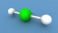 Beryllium hydride molecule