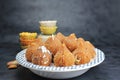 Besan ke ladoo or motichur ke ladoo or Modak ,Indian traditional sweet