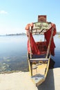 Sikara In Mansar Lake. Royalty Free Stock Photo