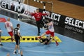 Besiktas MOGAZ HT and Dinamo Bucuresti Handball Match