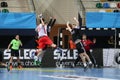 Besiktas MOGAZ HT and Dinamo Bucuresti Handball Match