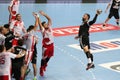 Besiktas MOGAZ HT and Dinamo Bucuresti Handball Match