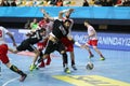 Besiktas MOGAZ HT and Dinamo Bucuresti Handball Match